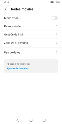 Pulsa Datos móviles.