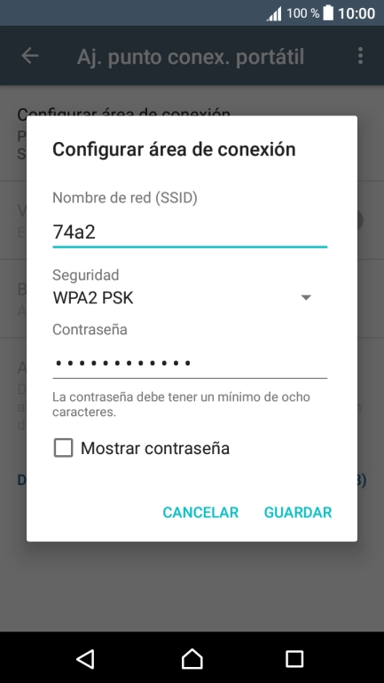 Pulsa en el campo bajo 
