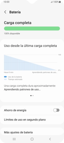 Pulsa Ahorro de energía.