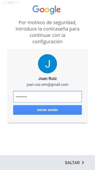 Pulsa Iniciar sesión.