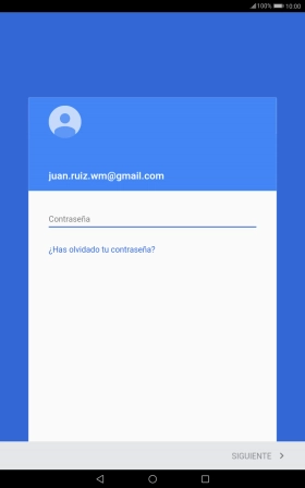 Pulsa Contraseña e introduce la contraseña de tu cuenta de Google.