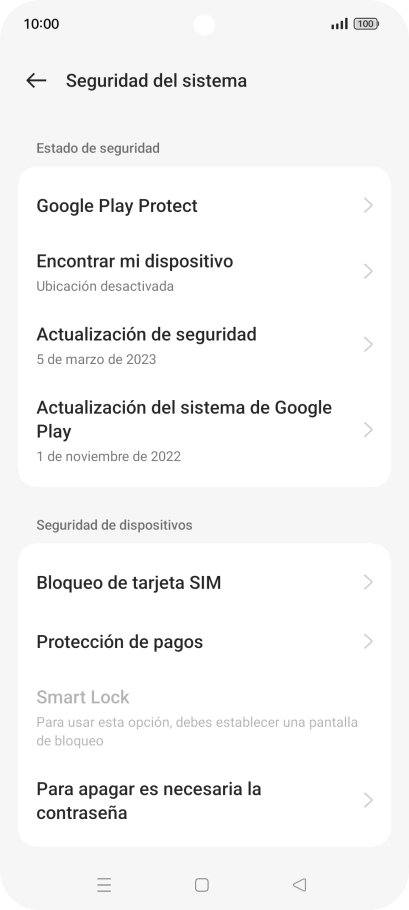 Pulsa Bloqueo de tarjeta SIM.