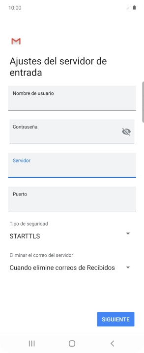 Pulsa en el campo bajo 