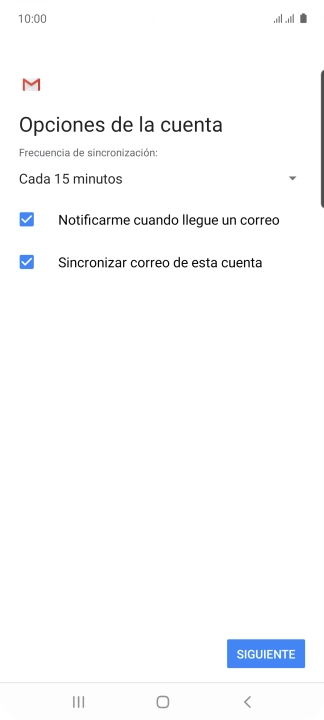 Pulsa la lista desplegable bajo 