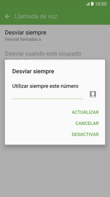 Pulsa DESACTIVAR.