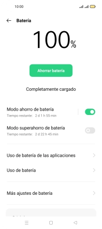 Pulsa la tecla de inicio para terminar y regresar a la pantalla de inicio.