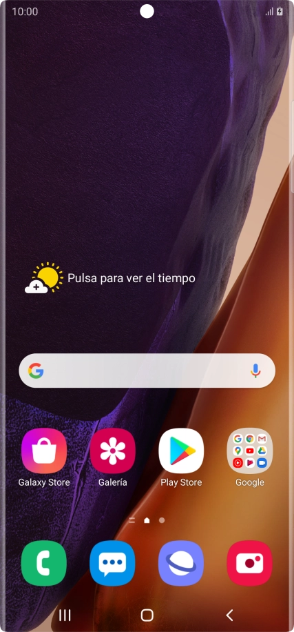 Cuando el icono de carga de batería aparece en la pantalla, el teléfono se está cargando.