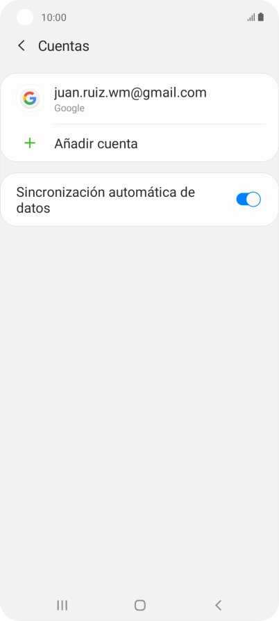 Pulsa la tecla de inicio para terminar y regresar a la pantalla de inicio.