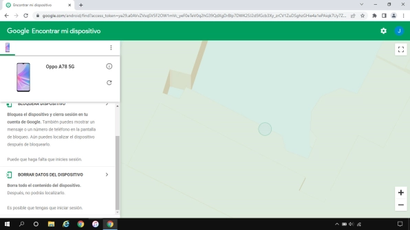Haz clic en BORRAR DATOS DEL DISPOSITIVO y sigue las indicaciones de la pantalla para eliminar todo el contenido de tu teléfono. Ten en cuenta que ya no podrás utilizar la función de 