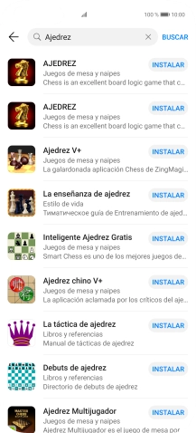 Pulsa la app deseada.