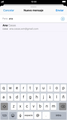Pulsa el contacto deseado.