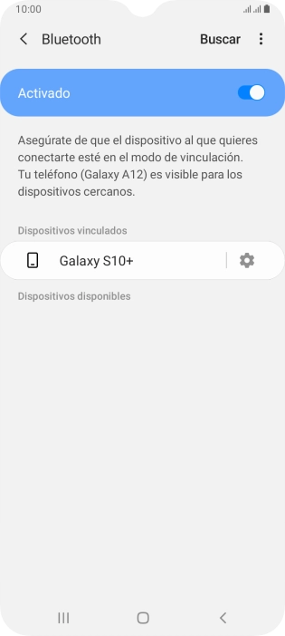 Pulsa la tecla de inicio para terminar y regresar a la pantalla de inicio.