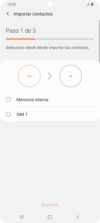 Pulsa el nombre de la tarjeta SIM.