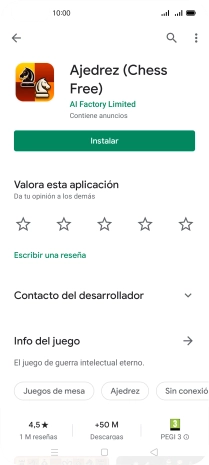 Pulsa la tecla de inicio para terminar y regresar a la pantalla de inicio.