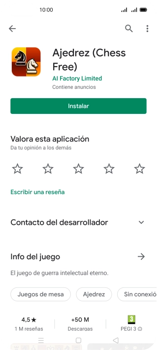 Pulsa la tecla de inicio para terminar y regresar a la pantalla de inicio.