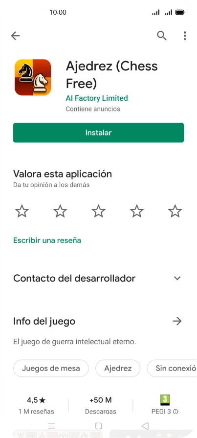 Pulsa la tecla de inicio para terminar y regresar a la pantalla de inicio.