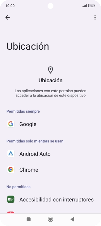 Pulsa la app deseada.