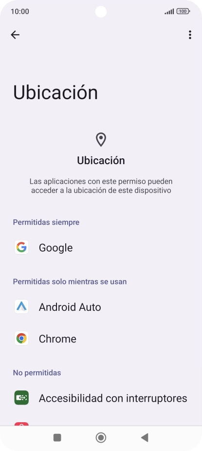 Pulsa la app deseada.