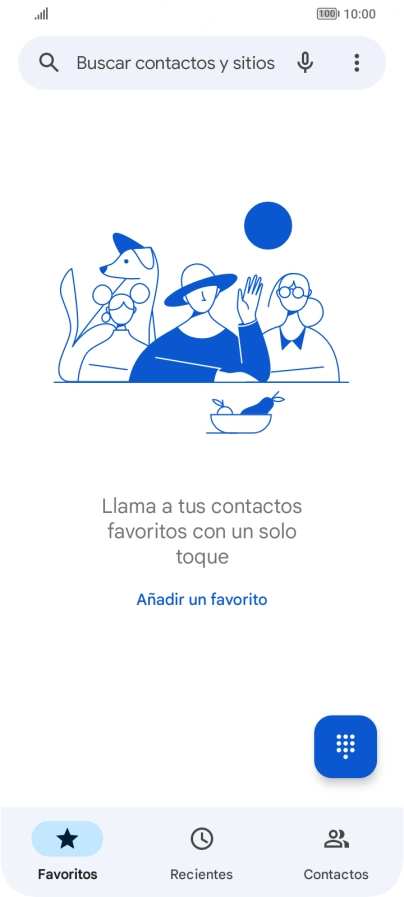Pulsa el icono de menú.