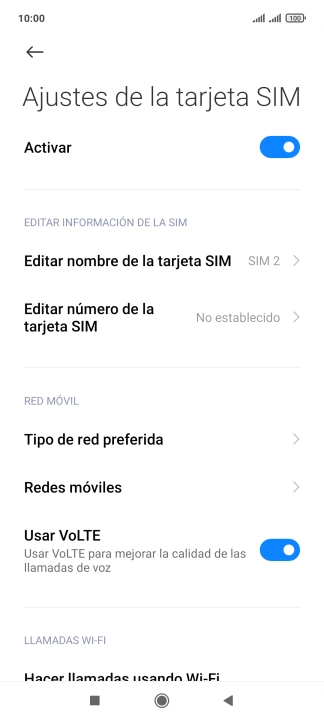 Pulsa el indicador junto a 