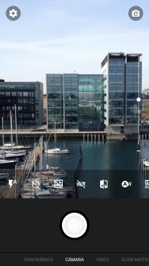 Pulsa el icono de HDR para activar o desactivar la función.