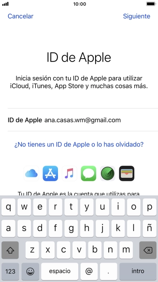 Pulsa Siguiente.