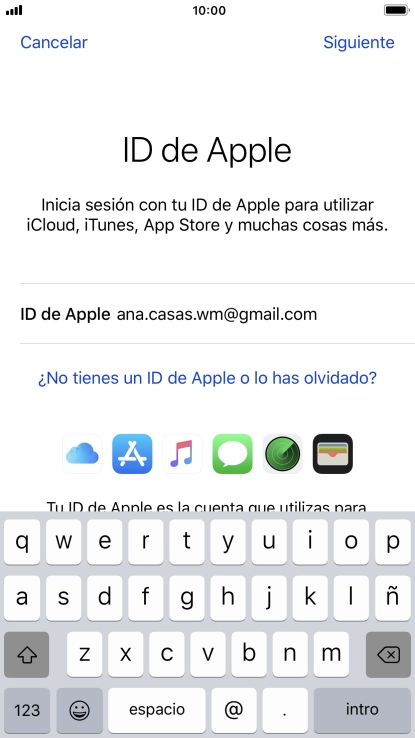 Pulsa Siguiente.