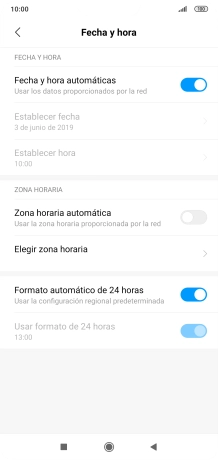 Pulsa el indicador junto a 