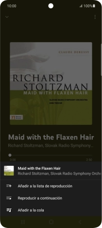 Pulsa Añadir a la lista de reproducción.