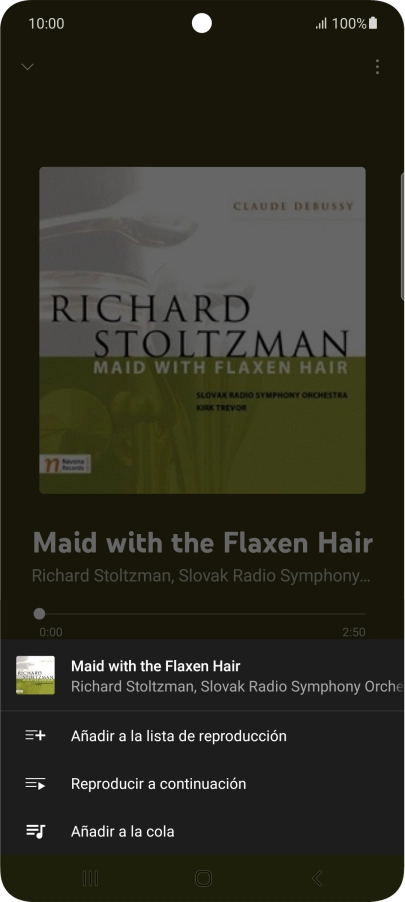 Pulsa Añadir a la lista de reproducción.