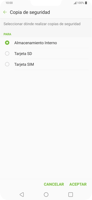 Pulsa Tarjeta SIM.