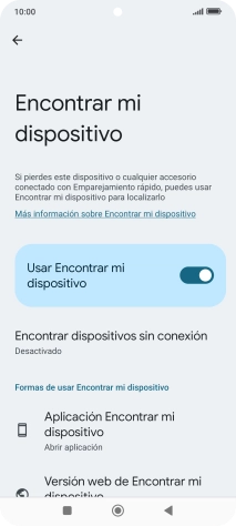 Pulsa la tecla de inicio para terminar y regresar a la pantalla de inicio.