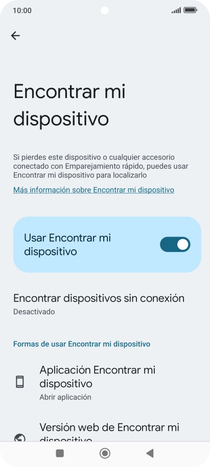 Pulsa la tecla de inicio para terminar y regresar a la pantalla de inicio.