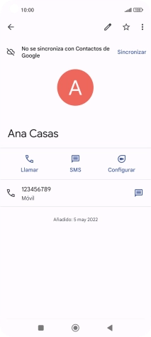 Pulsa la tecla de inicio para terminar y regresar a la pantalla de inicio.