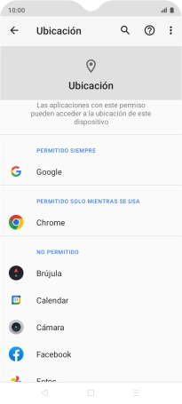 Pulsa la app deseada.