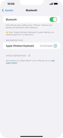 Desliza el dedo hacia arriba desde la parte inferior de la pantalla para terminar y volver a la pantalla de inicio.
