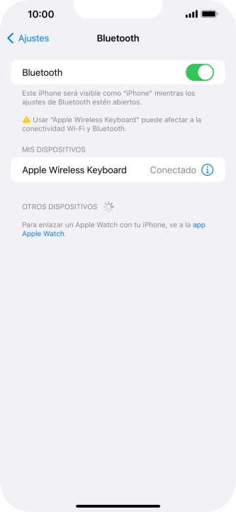 Desliza el dedo hacia arriba desde la parte inferior de la pantalla para terminar y volver a la pantalla de inicio.