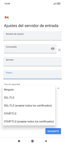 Pulsa Ninguno.