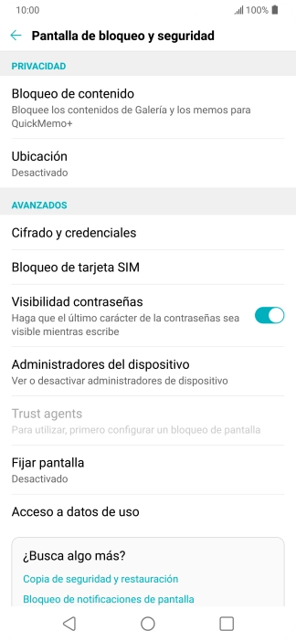 Pulsa Ubicación.
