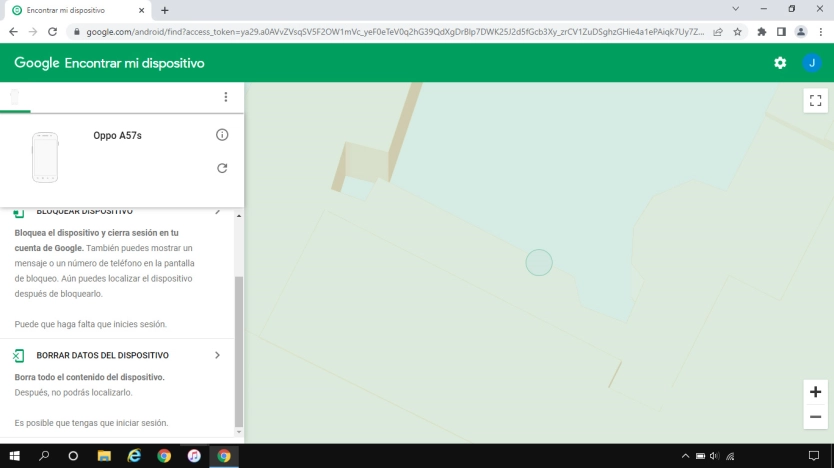 Haz clic en BORRAR DATOS DEL DISPOSITIVO y sigue las indicaciones de la pantalla para eliminar todo el contenido de tu teléfono. Ten en cuenta que ya no podrás utilizar la función de 