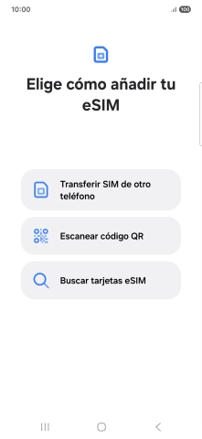 Pulsa Escanear código QR.