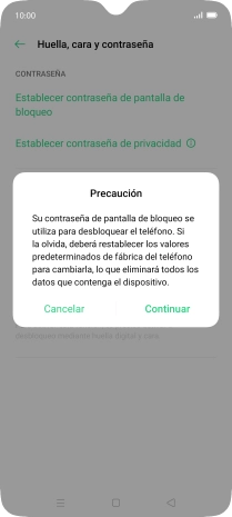 Pulsa Continuar.