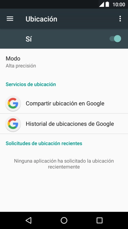 Pulsa Modo.
