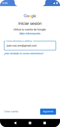 Pulsa Siguiente.