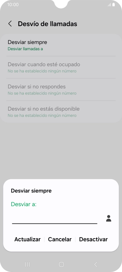 Pulsa Desactivar.