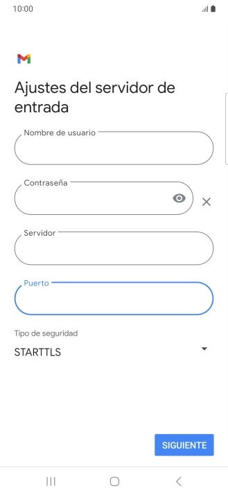 Pulsa la lista desplegable bajo 