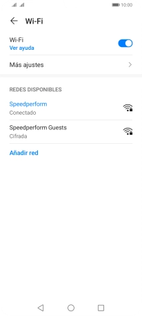 Pulsa la tecla de inicio para terminar y regresar a la pantalla de inicio.