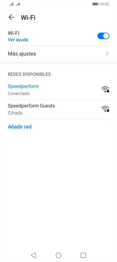 Pulsa la tecla de inicio para terminar y regresar a la pantalla de inicio.