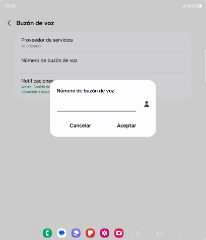 Introduce 22177 y pulsa Aceptar.