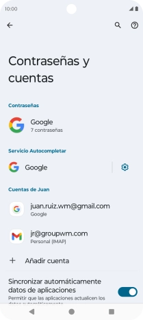 Pulsa la tecla de inicio para terminar y regresar a la pantalla de inicio.